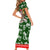 Guam Christmas Family Matching Short Sleeve Bodycon Dress and Hawaiian Shirt Felis Pusgua Tropical Xmas Patterns DT02 - Polynesian Pride