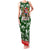 Guam Christmas Family Matching Tank Maxi Dress and Hawaiian Shirt Felis Pusgua Tropical Xmas Patterns DT02 Mom's Dress Green - Polynesian Pride