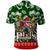 Guam Christmas Polo Shirt Felis Pusgua Tropical Xmas Patterns DT02 - Polynesian Pride