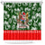 Guam Christmas Shower Curtain Felis Pusgua Tropical Xmas Patterns DT02 Green - Polynesian Pride