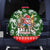 Guam Christmas Spare Tire Cover Felis Pusgua Tropical Xmas Patterns DT02 Green - Polynesian Pride