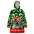 Guam Christmas Wearable Blanket Hoodie Felis Pusgua Tropical Xmas Patterns DT02 One Size Green - Polynesian Pride