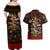 Meri Kirihimete New Zealand Couples Matching Off Shoulder Maxi Dress and Hawaiian Shirt Christmas Kiwi Maori DT02 - Polynesian Pride