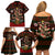 Meri Kirihimete New Zealand Family Matching Off Shoulder Short Dress and Hawaiian Shirt Christmas Kiwi Maori DT02 - Polynesian Pride