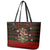 Meri Kirihimete New Zealand Leather Tote Bag Christmas Kiwi Maori DT02 - Polynesian Pride