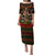 Meri Kirihimete New Zealand Puletasi Christmas Kiwi Maori DT02 Long Dress Red - Polynesian Pride