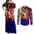 Philippines Bonifacio Day Couples Matching Off Shoulder Maxi Dress and Long Sleeve Button Shirt DT02 Art - Polynesian Pride