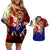 Philippines Bonifacio Day Couples Matching Off Shoulder Short Dress and Hawaiian Shirt DT02 Art - Polynesian Pride