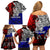 Philippines Bonifacio Day Family Matching Off Shoulder Short Dress and Hawaiian Shirt DT02 - Polynesian Pride