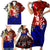 Philippines Bonifacio Day Family Matching Short Sleeve Bodycon Dress and Hawaiian Shirt DT02 - Polynesian Pride