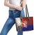 Philippines Bonifacio Day Leather Tote Bag DT02 - Polynesian Pride