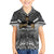 New Zealand Kid Hawaiian Shirt Rugby Aotearoa Champions DT02 Kid Black - Polynesian Pride