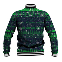 Merry Christmas New Zealand Baseball Jacket Xmas Travel Map DT02 - Polynesian Pride