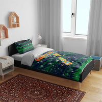 Merry Christmas New Zealand Bedding Set Xmas Travel Map DT02 - Polynesian Pride