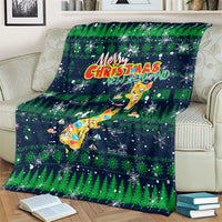 Merry Christmas New Zealand Blanket Xmas Travel Map DT02 - Polynesian Pride