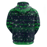 Merry Christmas New Zealand Hoodie Xmas Travel Map DT02 - Polynesian Pride
