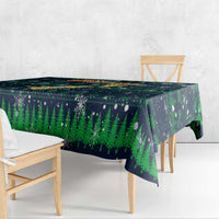 Merry Christmas New Zealand Tablecloth Xmas Travel Map DT02 - Polynesian Pride