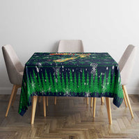 Merry Christmas New Zealand Tablecloth Xmas Travel Map DT02 - Polynesian Pride