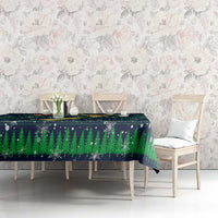 Merry Christmas New Zealand Tablecloth Xmas Travel Map DT02 - Polynesian Pride