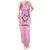 Butterfly Polynesia Breast Cancer Tank Maxi Dress Nobody Fights Alone Pink Out Tropical Hibiscus