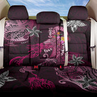 Breast Cancer Mermaid Polynesia Back Car Seat Cover Faith Hope Love DT02 One Size Pink - Polynesian Pride