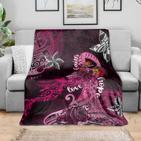 Breast Cancer Mermaid Polynesia Blanket Faith Hope Love DT02 - Polynesian Pride
