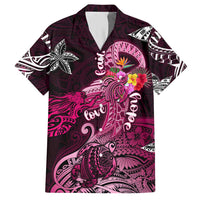 Breast Cancer Mermaid Polynesia Hawaiian Shirt Faith Hope Love DT02 Pink - Polynesian Pride