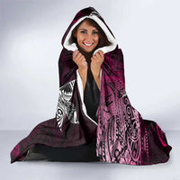 Breast Cancer Mermaid Polynesia Hooded Blanket Faith Hope Love DT02 - Polynesian Pride