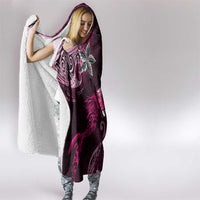 Breast Cancer Mermaid Polynesia Hooded Blanket Faith Hope Love DT02 - Polynesian Pride