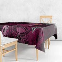 Breast Cancer Mermaid Polynesia Tablecloth Faith Hope Love DT02 - Polynesian Pride