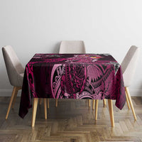 Breast Cancer Mermaid Polynesia Tablecloth Faith Hope Love DT02 - Polynesian Pride