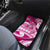 Breast Cancer Awareness Hawaii Car Mats Polynesia Girl Nobody Fights Alone