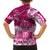 Breast Cancer Awareness Hawaii Family Matching Summer Maxi Dress and Hawaiian Shirt Polynesia Girl Nobody Fights Alone