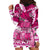 Breast Cancer Awareness Hawaii Hoodie Dress Polynesia Girl Nobody Fights Alone