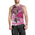 Breast Cancer Awareness Hawaii Men Tank Top Polynesia Girl Nobody Fights Alone