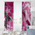 Breast Cancer Awareness Hawaii Window Curtain Polynesia Girl Nobody Fights Alone