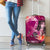 Breast Cancer New Zealand Luggage Cover Maori Aotearoa Girl Pink Out