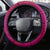 Breast Cancer New Zealand Steering Wheel Cover Maori Aotearoa Girl Pink Out