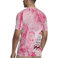 Breast Cancer Awareness Month Rugby Jersey Butterfly Polynesia Watercolor Pink DT02 - Polynesian Pride