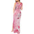 Breast Cancer Awareness Month Tank Maxi Dress Butterfly Polynesia Watercolor Pink