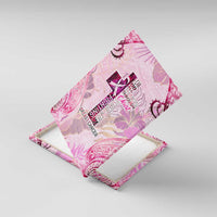 Breast Cancer Polynesian Canvas Wall Art I Can Do All Things Through Christ DT02 With Frame Pink - Polynesian Pride