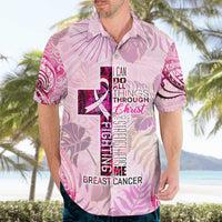 Breast Cancer Polynesian Hawaiian Shirt I Can Do All Things Through Christ DT02 - Polynesian Pride