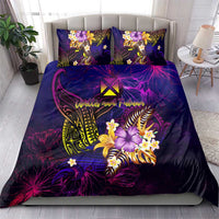 Wallis and Futuna Bedding Set Whale Hibiscus Polynesian DT02 - Polynesian Pride