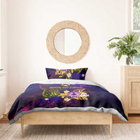 Wallis and Futuna Bedding Set Whale Hibiscus Polynesian DT02 - Polynesian Pride
