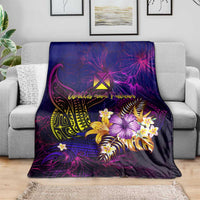 Wallis and Futuna Blanket Whale Hibiscus Polynesian DT02 - Polynesian Pride