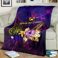 Wallis and Futuna Blanket Whale Hibiscus Polynesian DT02 - Polynesian Pride