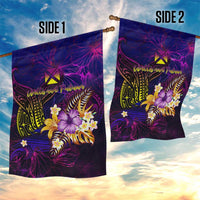 Wallis and Futuna Garden Flag Whale Hibiscus Polynesian DT02 - Polynesian Pride