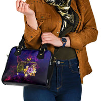 Wallis and Futuna Shoulder Handbag Whale Hibiscus Polynesian DT02 - Polynesian Pride
