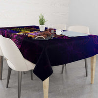Wallis and Futuna Tablecloth Whale Hibiscus Polynesian DT02 - Polynesian Pride