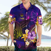 Tahiti French Polynesia Hawaiian Shirt Whale Hibiscus Polynesian DT02 - Polynesian Pride